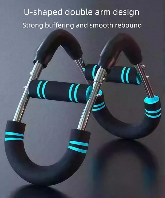 Twister Arm Exerciser,80-110lb Adjustable Spring Workout Bar, Forearm Triceps Chest Enhanced Exercise Strengthener,Portable Home Fitness Equipment, Detachable Design Fitness Anywhere