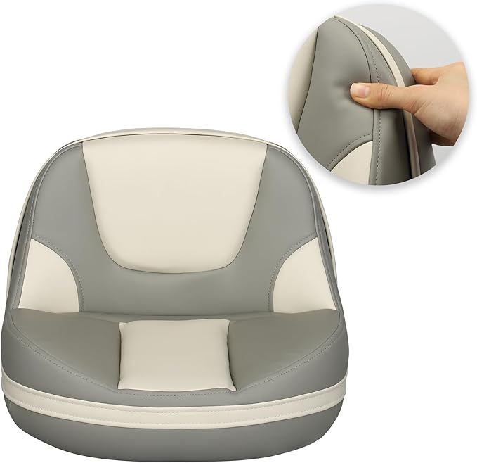 Leader Accessories Pro Casting Boat Seat Lean Pro Fishing High Back Bass Boat Seat