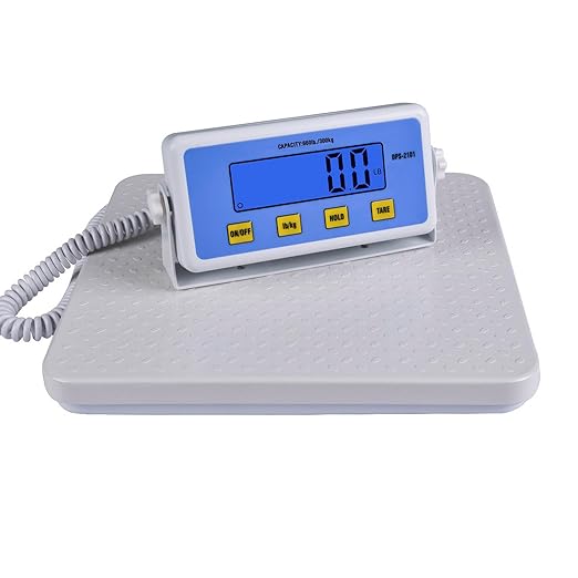 Medical Scale - Heavy Duty 660 lb High Capacity Wrestling Scale for Body Weight with Easy to Read LCD Display Physician Scale, Professional Medical Grade Scale for Doctor Home Gym Office
