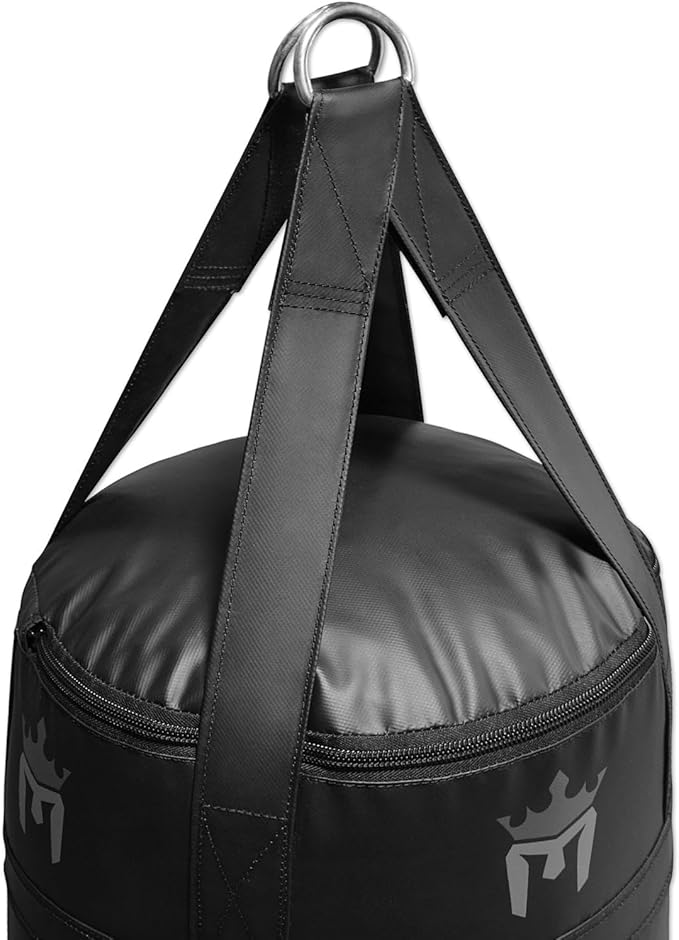 Meister 90lb Filled X-Wide Boxing Heavy Bag w/Double-End Attachment