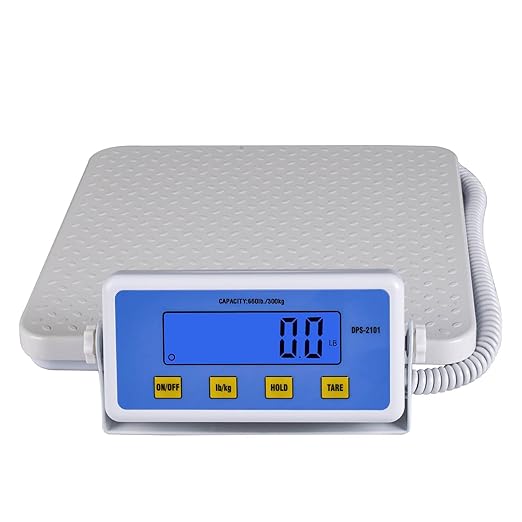 Medical Grade Scale - Scale for Body Weight with Digital Display - 660 lb Home, Gym, Office Professional Physician Scale, High Capacity Wrestling Scale for Body Weight