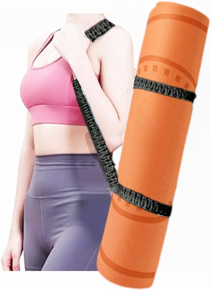 kiido Macrame Yoga Mat Carrying Strap [MAT NOT Included], Hand Woven Multi-Purpose Strap/Carrier