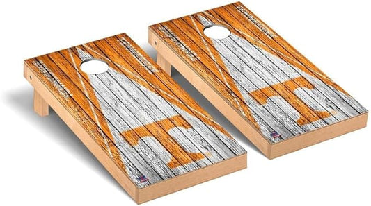 College Team Cornhole Boards, 2x4 Premium Corn Hole Game Set, Officially Licensed Cornhole Game, Perfect for Tailgates