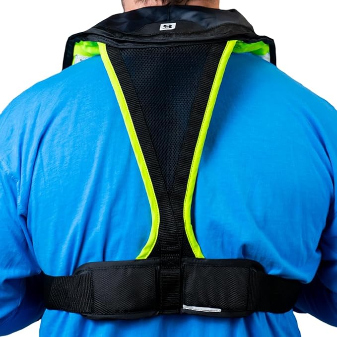 BLUESTORM Atmos 40 Automatic/Manual Inflatable PFD Life Jacket for Adults | US Coast Guard (USCG) Approved Life Vest