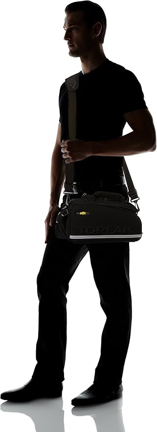 Topeak MTX TrunkBag - Rear Bicycle Bag - Spacious Storage and Easy Mounting