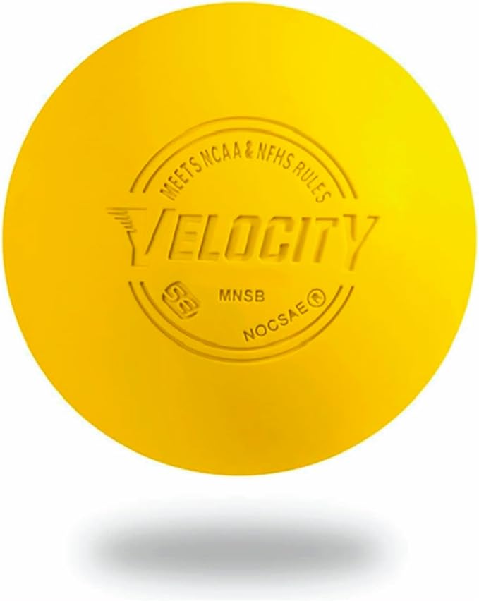 Velocity Lacrosse Balls - 1, 2, 3, 6, 12, 18, 24, 36, 60 and 120 Packs - for Practice, Official NFHS and College Approved Size