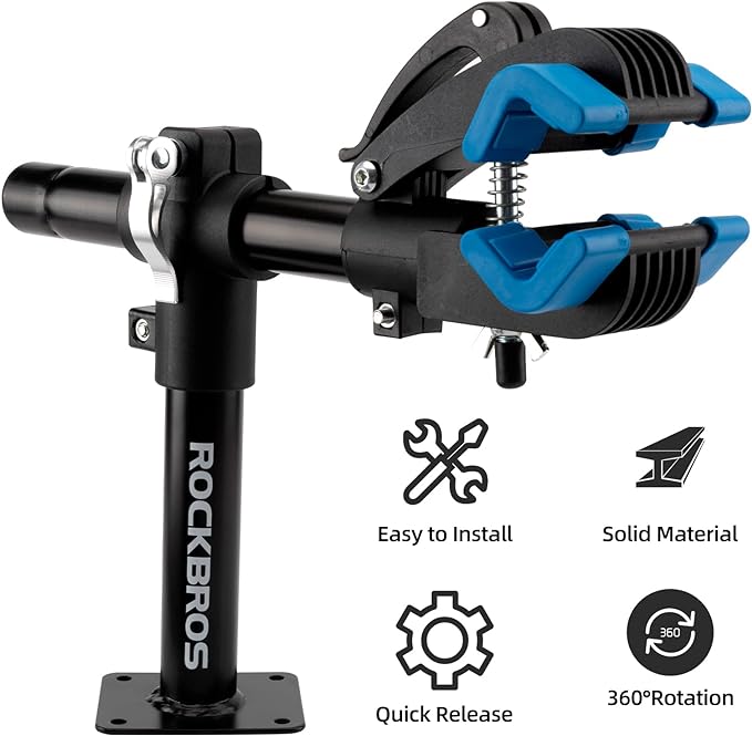 ROCKBROS Bike Repair Stand - Bench Mount Workbench for Road & Mountain Bikes