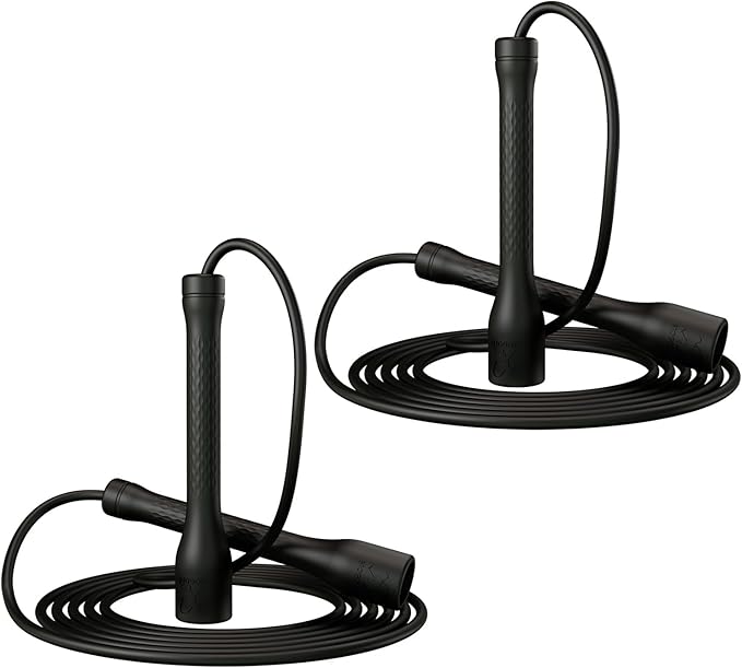 Workout Jump Rope,5mm PVC Jump Rope,Adjustable Length with Shatterproof Handles, Ideal for Beginners & Advanced Athletes, Fitness, Cardio & Boxing