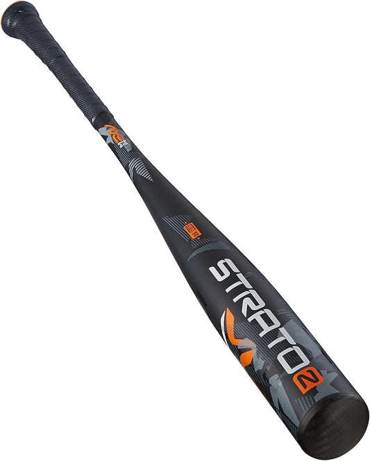 Axe | Strato 2 | BBCOR Baseball Bat | Drop -3 | 1-Piece Alloy | 2 5/8" Barrel | Navy/Orange