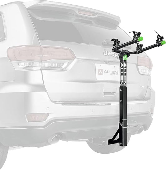 Allen Sports Deluxe 2-Bike Hitch Mount Rack, Model ZN520 Black