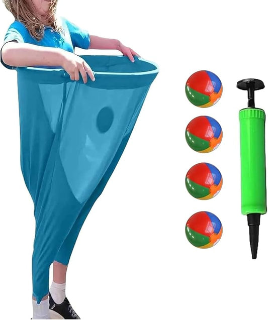 Granny Pants Yard Game, Granny Pants Outdoor Game with Bouncy Balls, Granny Pants Giant Recreational Tossing Games, Perfect for Backyard Party Family Reunion Games