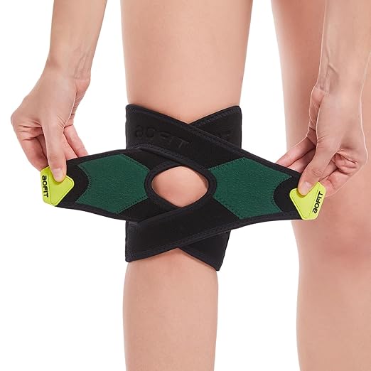 Knee Brace for Men Women Knee Pain Meniscus Tear Arthritis Patella Dislocation Best Osteoarthritis Adjustable Compression with Memory Stabilizers for ACL MCL Breathable for Injury Recovery XL