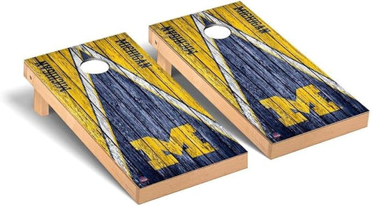 College Team Cornhole Boards, 2x4 Premium Corn Hole Game Set, Officially Licensed Cornhole Game, Perfect for Tailgates