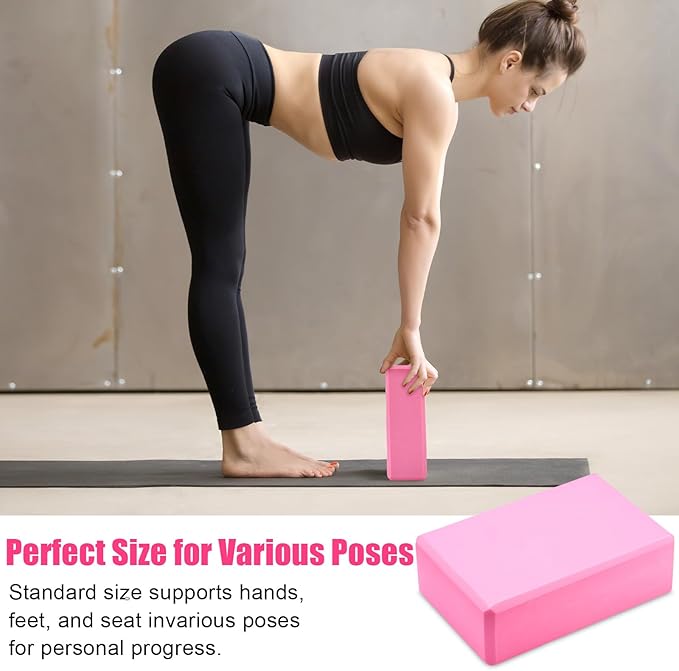 10 Pcs Pilates Ring Set for Women Home Yoga Equipment Accessories Pilates Ring Circle and Ball Workouts Gift Include Ball Yoga Circle Resistance Bands Block Straps Gym Bag