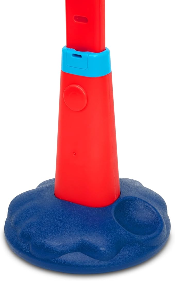 PAW Patrol Plastic Basketball Set by Delta Children – Includes Basketball Hoop, 1 Basketball and Ball Pump