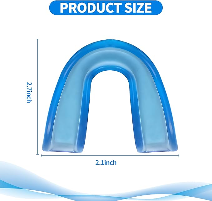 8 Pcs Sports Mouth Guards Adults and Junior Sports - Black Mouth Pieces Tooth Protector for Boxing Basketball Football Mouth Guard for Braces