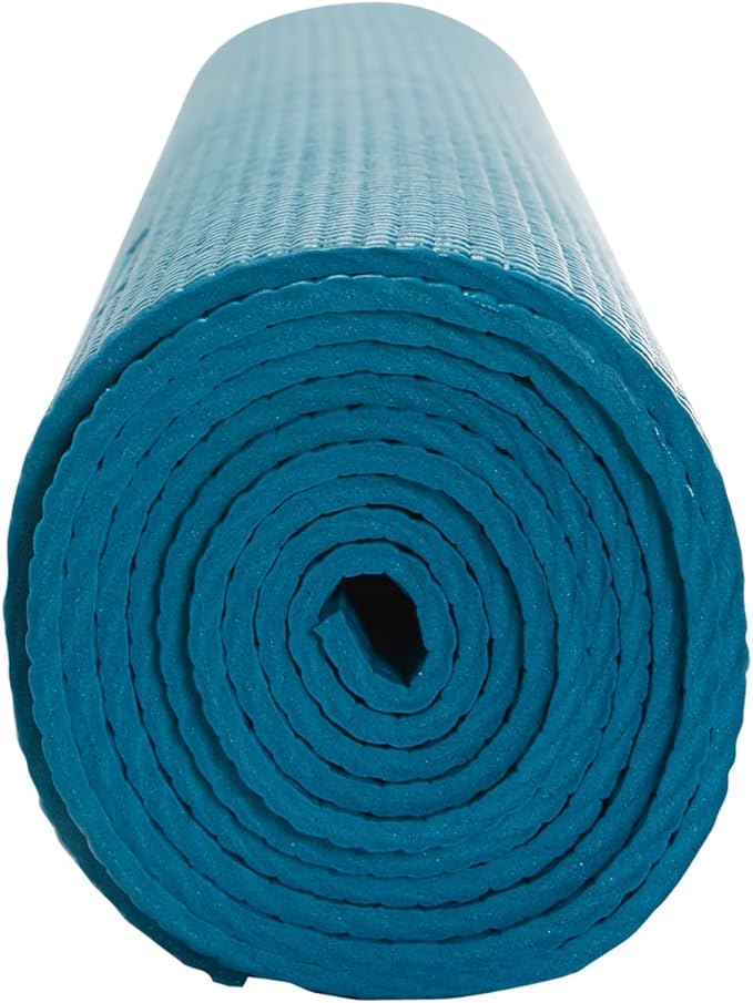 Everyday Yoga Deluxe Mat - 72"L x 24"W Non Slip Exercise Mat, Anti-Tear, 3-5mm Thickness for Yoga, Pilates & Floor Workouts