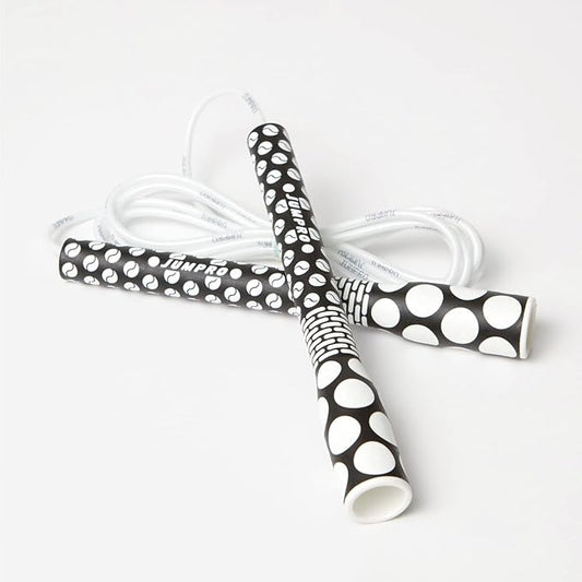 Skipping Jump Rope for Fitness Workout - Light Weight, Adjustable, Tangle Free, Excellent line control for Cardio Boxing, CrossFit, Training Exercise All Ages and Gender ( Special Luxury, KA-220, Made in Korea)