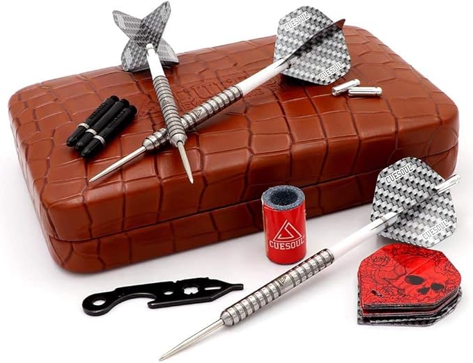 CUESOUL Swift Series 22/24/26g Super Slim Tungsten Steel Tip Darts Set