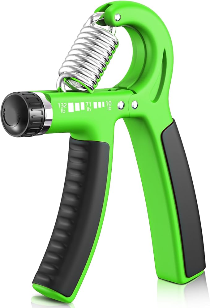FitBeast Grip Strengthener Forearm Strengthener, Adjustable Hand Grip Strengthener for Strength Training & Rehabilitation, 10-132 lbs Resistance, Ideal for Athletes and Physical Therapy (1 Piece)