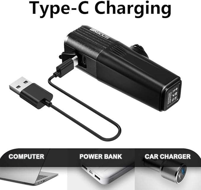 TOWILD BR1000 Bike Lights for Night Riding,1000 Lumen Lightweight Bike Front Light,Long Battery Life,Compatible with Garmin/GoPro Mount,3500mAh Rechargeable&Replaceable Battery,for Commuter Cyclists