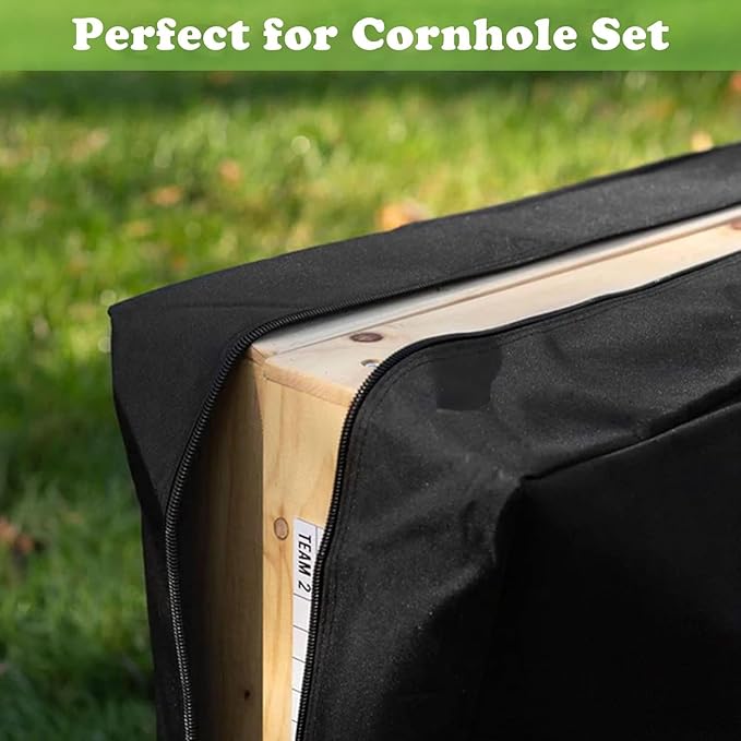 Cornhole Carrying Case, Tailgate Size Cornhole Board Carrying Case for Travel, Cornhole Carrying Bag Fits 3’x2’ Board, Easy to Carry