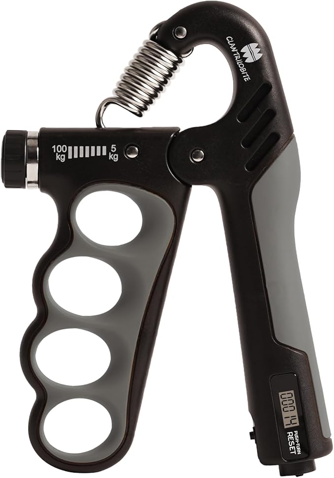 Grip Strength Trainer, Adjustable Resistance 11-220 Ibs Forearm Strengthener,Hand Grip Strengthener With Digital Counter,Improve Wrist Strength,Hand Recovery Exercises