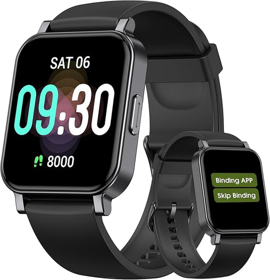 Pedometer Watch Senior Friendly No App/Phone Required, Waterproof Fitness Tracker Watch with Step Counter Calories/Sleep Tracker for Walking Running for Men Women