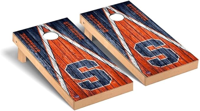 College Team Cornhole Boards, 2x4 Premium Corn Hole Game Set, Officially Licensed Cornhole Game, Perfect for Tailgates