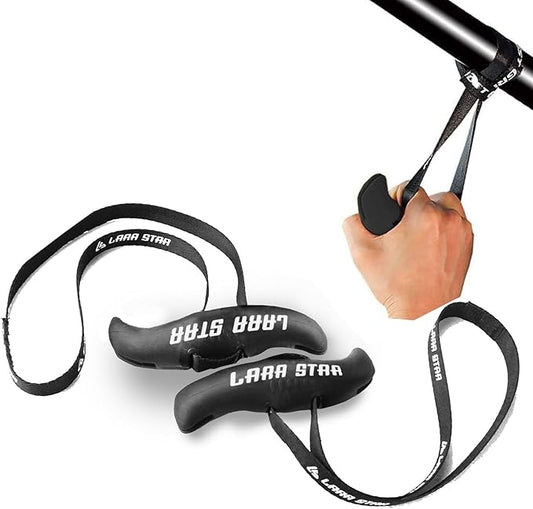 LARA STAR Pull Up Handles Grips Fitness Strap Heavy Duty Cable Machine Handles Training Grip Strength Sling Trainer for Home Gym Pull-up Bars Barbells and Pulling Machines