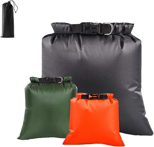 6PCS Dry Bags Waterproof, Lightweight Dry Bags for Kayaking Waterproof，Outdoor Waterproof Bag for Kayaking Hiking Boating Camping