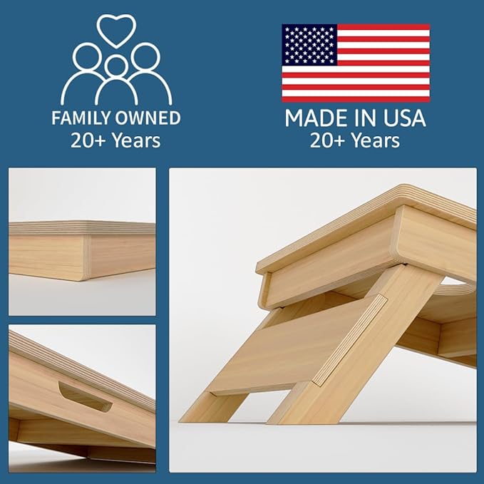 CornholeGamesUSA Pro Cornhole Boards Set | Made in USA | 3/4 Baltic Birch | No Bounce | Triple Thick Legs | Two Brace & Handles, Tournament 2x4 Regulation Set with Score Tower & Cornhole Bags