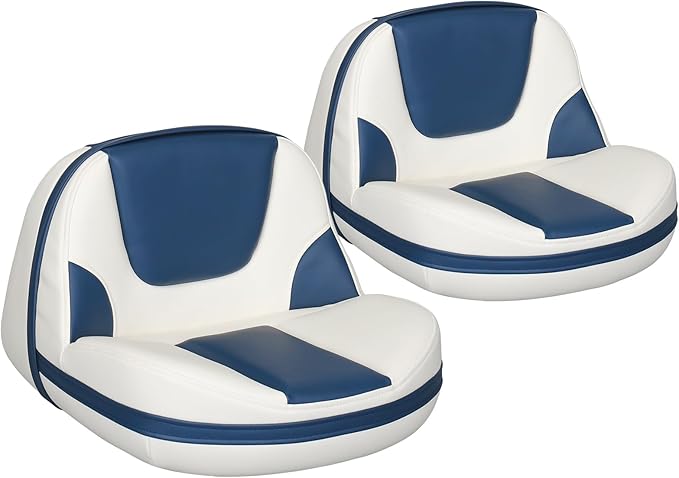 Leader Accessories Pro Casting Boat Seat Lean Pro Fishing High Back Bass Boat Seat