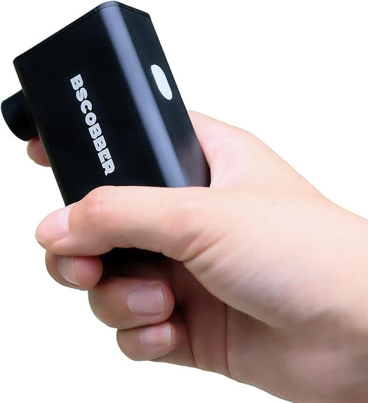 Mini Bike Pump, 100PSI Rechargeable Tiny Air Pump, Portable Floor air Pump with Presta & Schrader Valve for Road Bikes