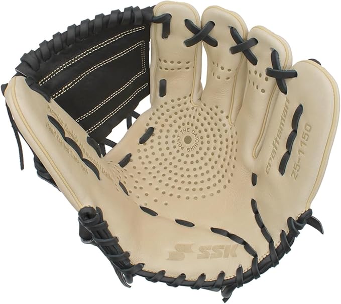 SSK Z5 Craftsman Infield Baseball Glove – 11.25” - 11.5” - 11.75” - 12” – Right & Left Hand Throw