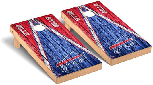 Football Team Cornhole Boards, 2x4 Premium Corn Hole Game Set, Officially Licensed Cornhole Game, Perfect for Tailgates