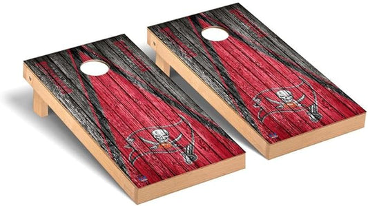 Football Team Cornhole Boards, 2x4 Premium Corn Hole Game Set, Officially Licensed Cornhole Game, Perfect for Tailgates
