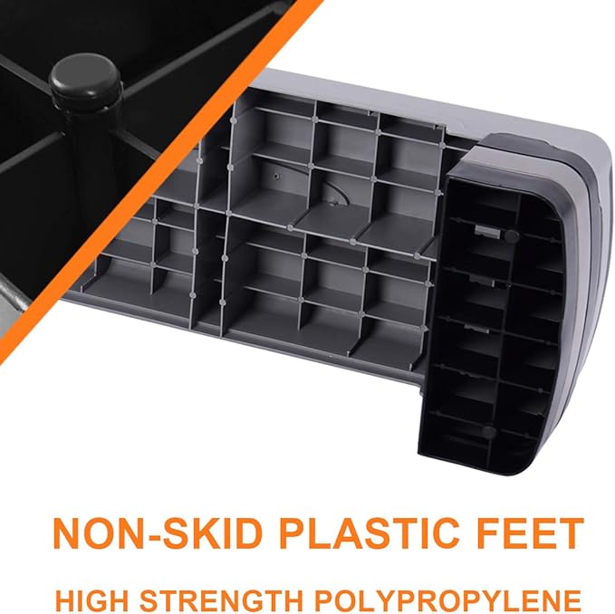 Giantex 35" Aerobic Step, Non-Slip Surface, Height-Adjustable 6" - 8" - 10" Step Aerobics Platform, Workout Fitness Equipment Stepper Trainer, Exercise Step Platform with 3 Riser
