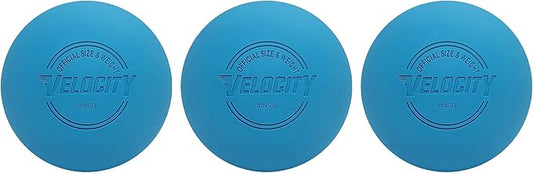 Velocity Lacrosse Balls - 1, 2, 3, 6, 12, 18, 24, 36, 60 and 120 Packs - for Practice, Official NFHS and College Approved Size
