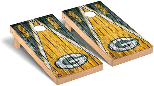 Football Team Cornhole Boards, 2x4 Premium Corn Hole Game Set, Officially Licensed Cornhole Game, Perfect for Tailgates