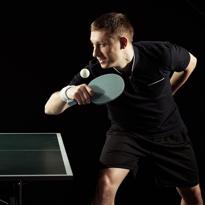Senston Table Tennis Rackets Set, Professional Table Tennis Racket with 3 Balls, Composite Rubber Ping Pong Paddle Set