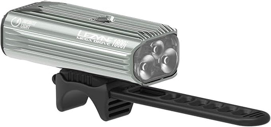 Lezyne Mega Drive 1800i Headlight Lite Grey/Hi Gloss, One Size