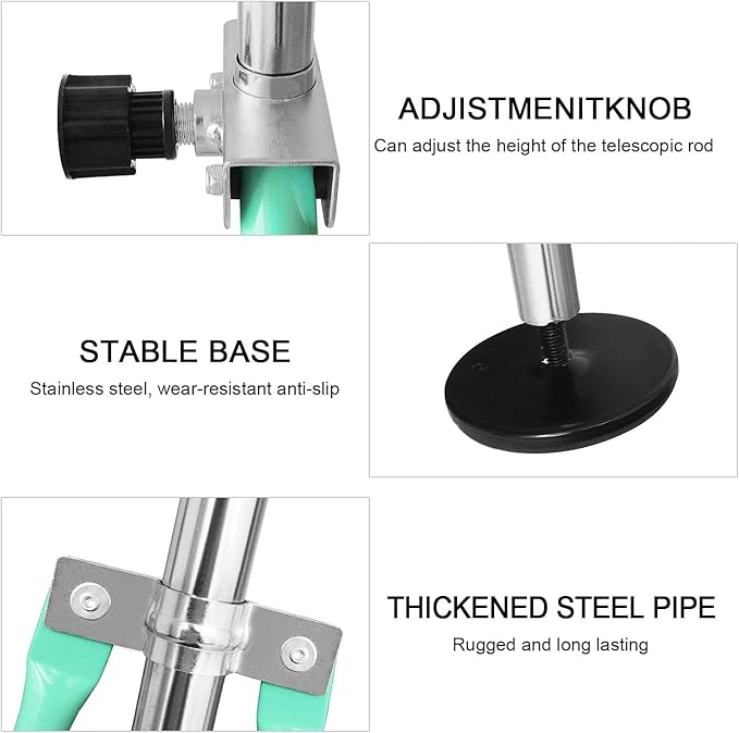 FBSPORT Gymnastics Bar for Kids, Adjustable Height Gymnastic Horizontal Bars,Junior Training Bar Children Folding Training Monkey Bars for Home Using