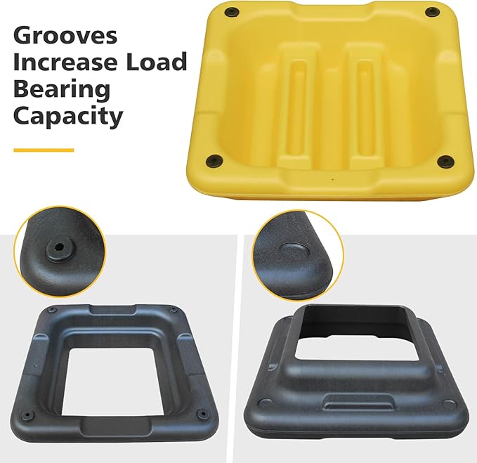 Exercise Aerobic Step Platform,Adjustable Height Fitness Stepper Stackable Risers, Aerobics Stepper Workout Stepper for Gym Home Cardio Strength & Training