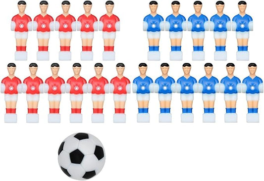 Foosball Men Foosball Player Resin Toy, Football Players Figures, Table Foosball Player Replacement Parts Foosball Guys