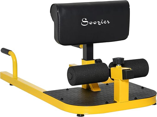 Soozier 3-in-1 Padded Push Up Sit Up Deep Sissy Squat Machine Home Gym Fitness Equipment