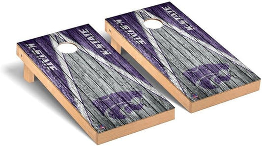 College Team Cornhole Boards, 2x4 Premium Corn Hole Game Set, Officially Licensed Cornhole Game, Perfect for Tailgates