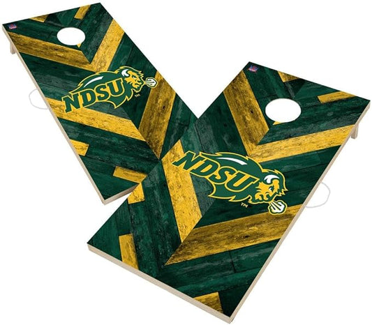 College Team Cornhole Boards, 2x4 Regulation Corn Hole Game Set, Officially Licensed Cornhole Game, Perfect for Tailgates
