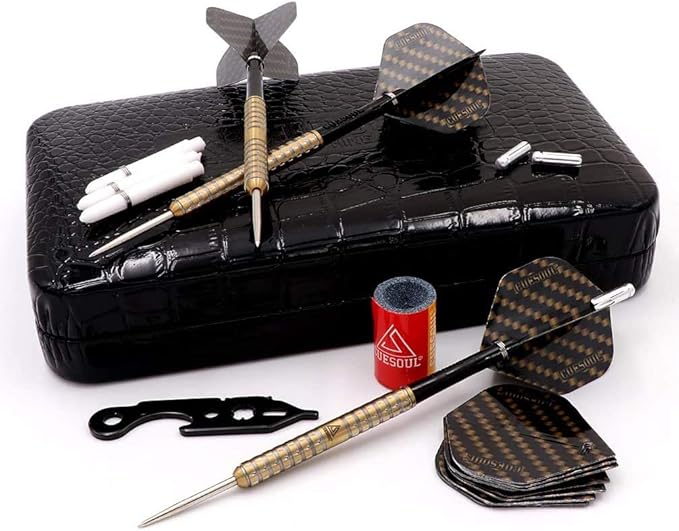 CUESOUL Swift Series 22/24/26g Super Slim Tungsten Steel Tip Darts Set