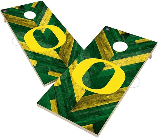 College Team Cornhole Boards, 2x4 Regulation Corn Hole Game Set, Officially Licensed Cornhole Game, Perfect for Tailgates